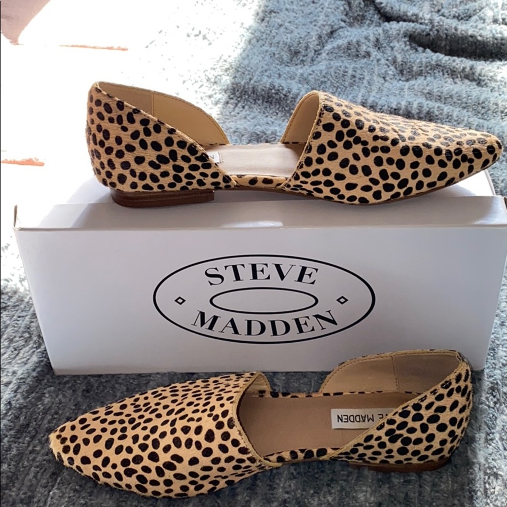 Steve Madden Cheetah Flats